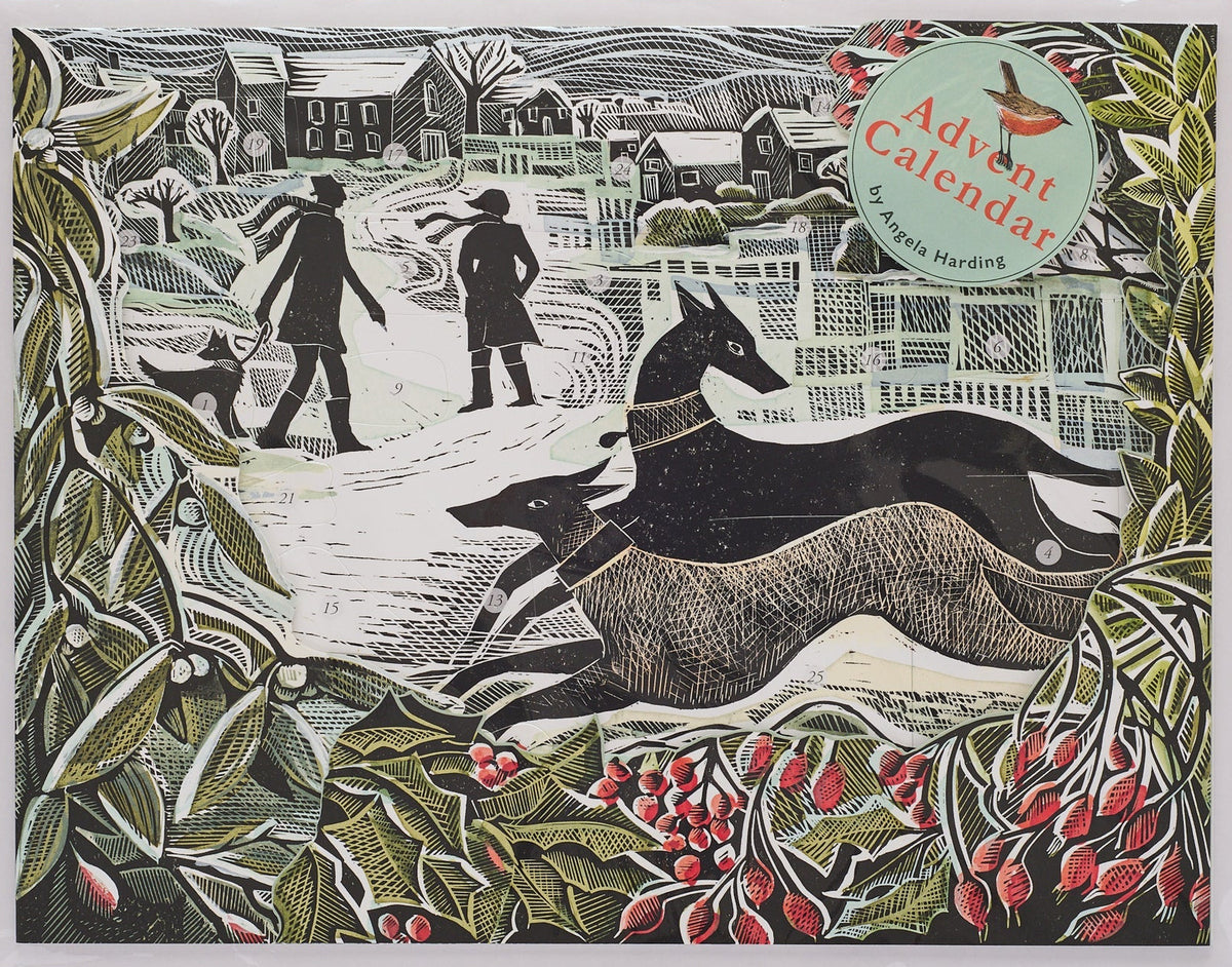Whippet Wonderland Advent Calendar by Angela Harding