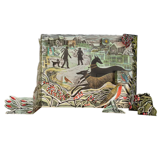 Whippet Wonderland Advent Calendar by Angela Harding
