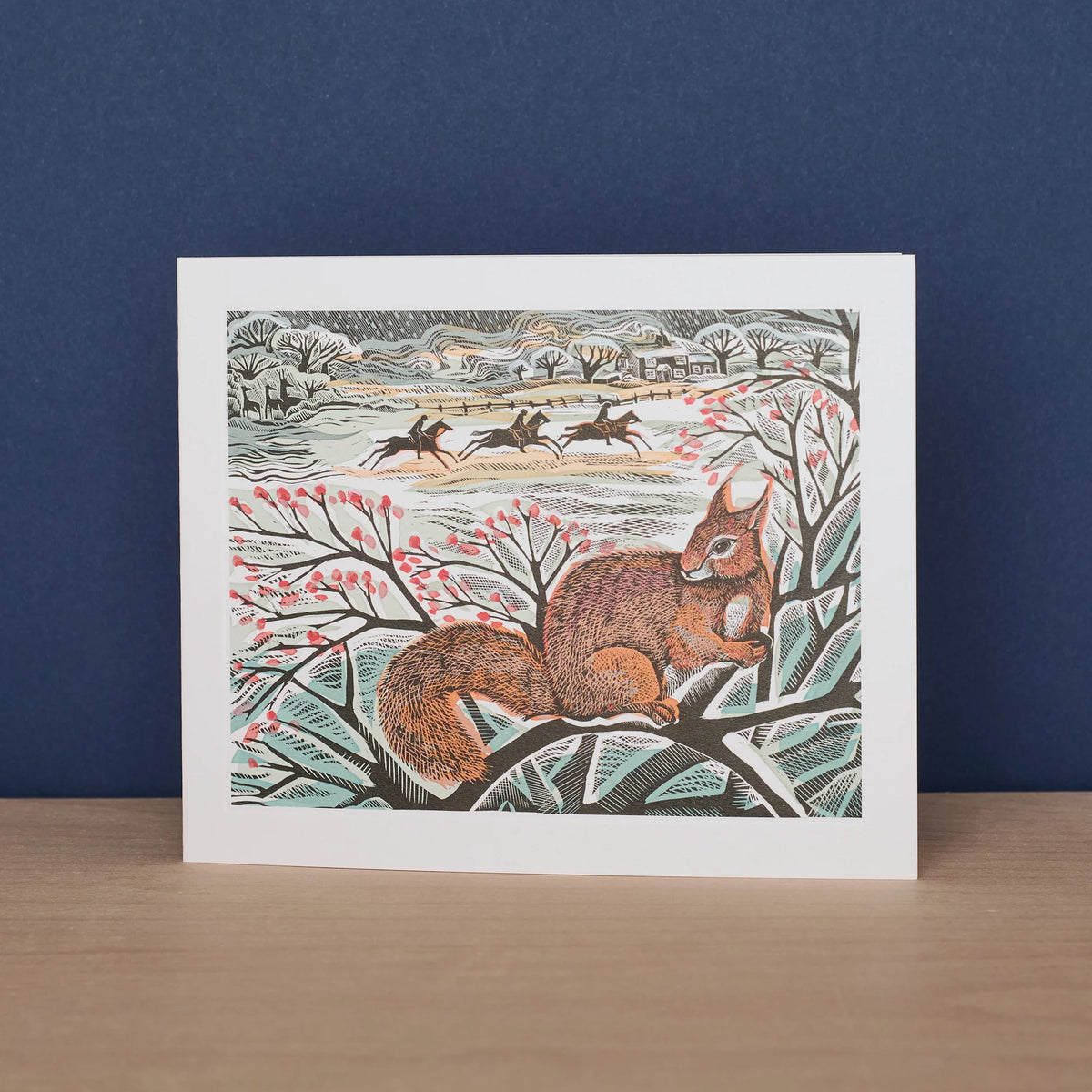 A Winters Tail Greeting Card