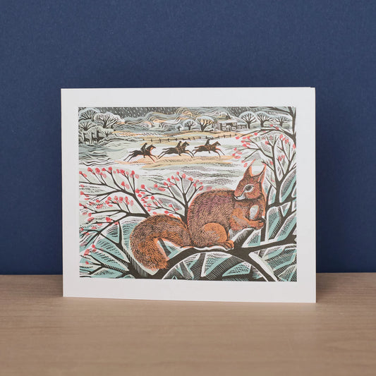 A Winters Tail Greeting Card