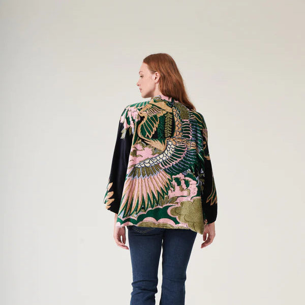 Crane Emerald Velvet Jacket