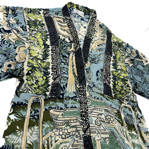 Tapestry Sea Blue Kimono