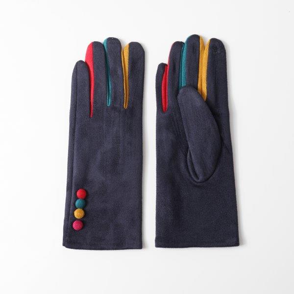 Navy Gloves
