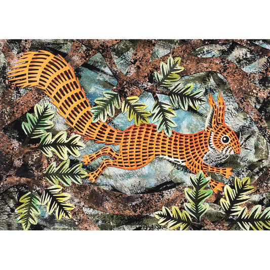 Squirrel Greeting Card