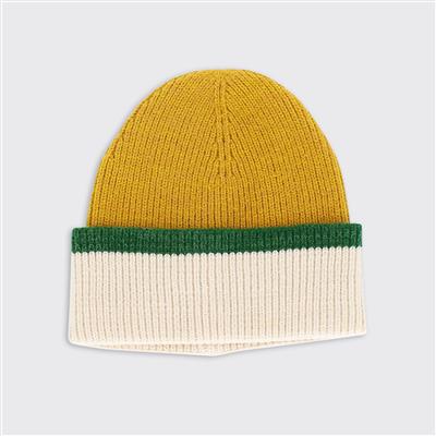 Ochre Green Knitted Hat