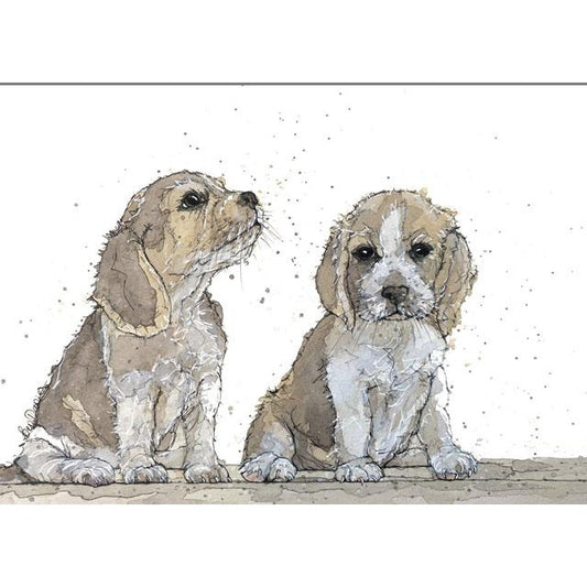 Pups Greeting Card