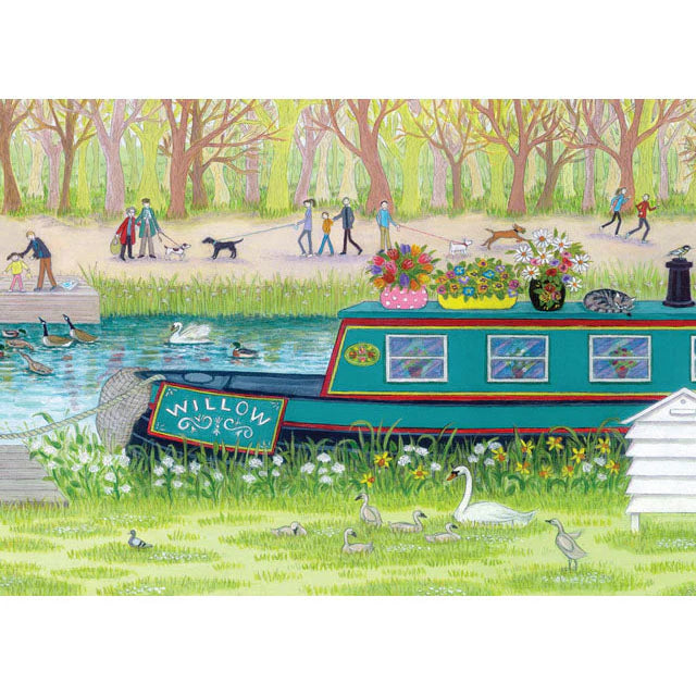 Canal Walk Greeting Card