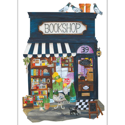 Bookshop Greeting Card
