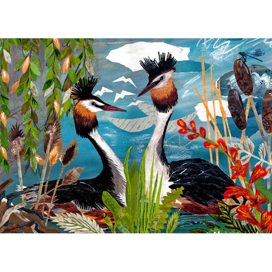 Great Crested Greeting Card