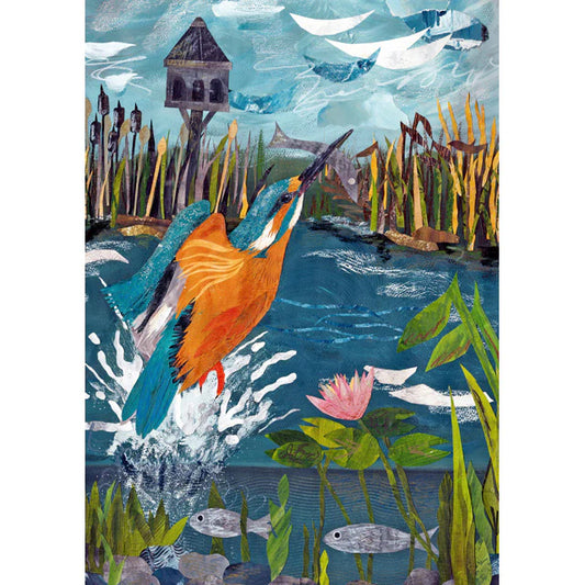 Kingfisher Greeting Card
