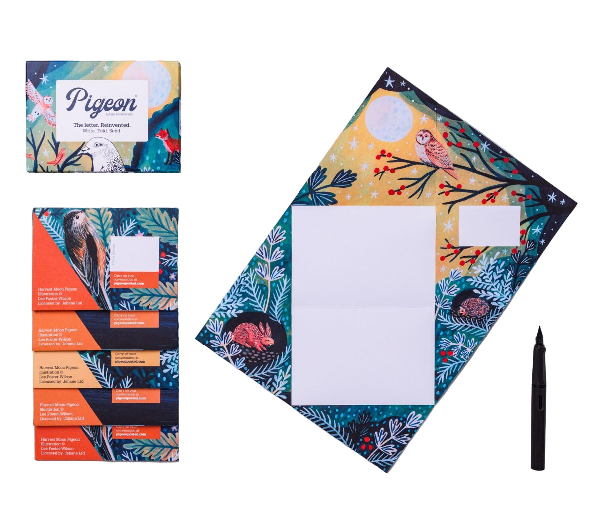 Harvest Moons Pigeon Writing Set
