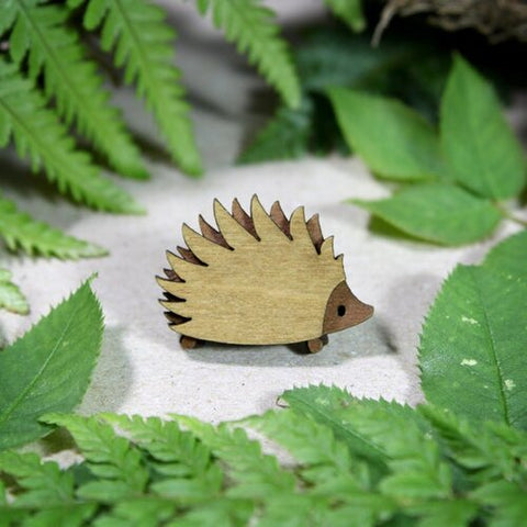 Hedgehog Brooch by Martin Tomsky