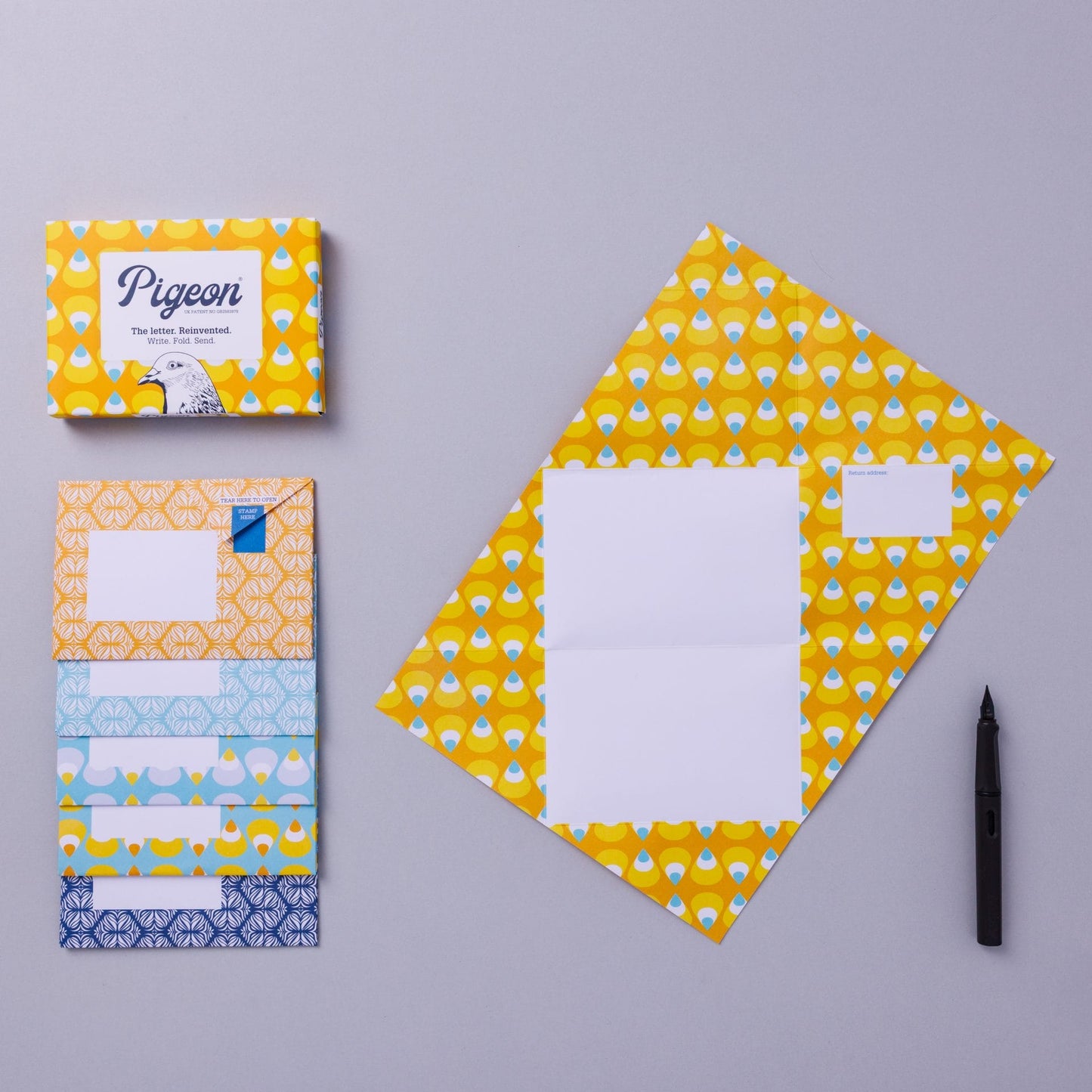 Pencil Pigeon Writing Set