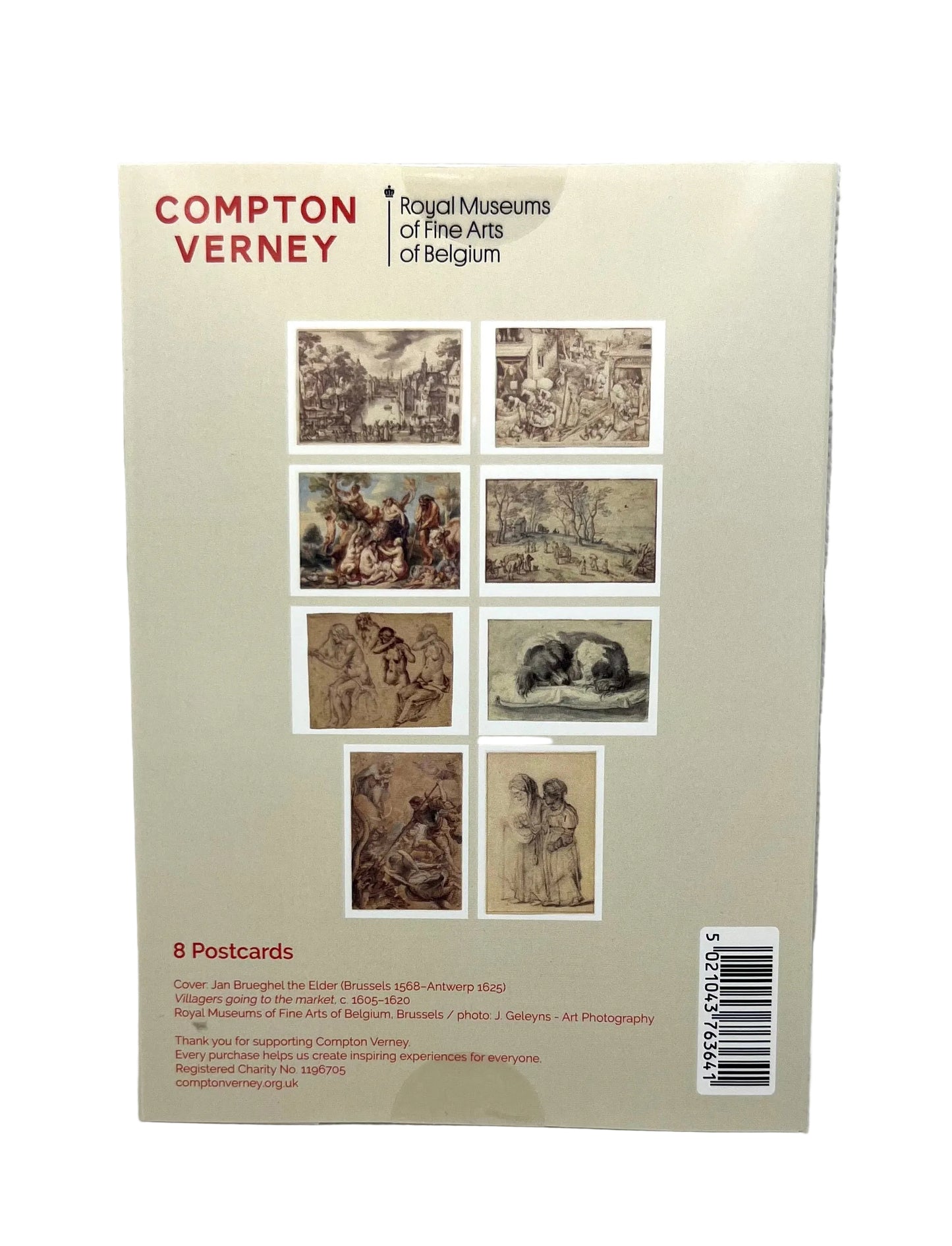 Postcard Pack Bruegel to Rembrandt