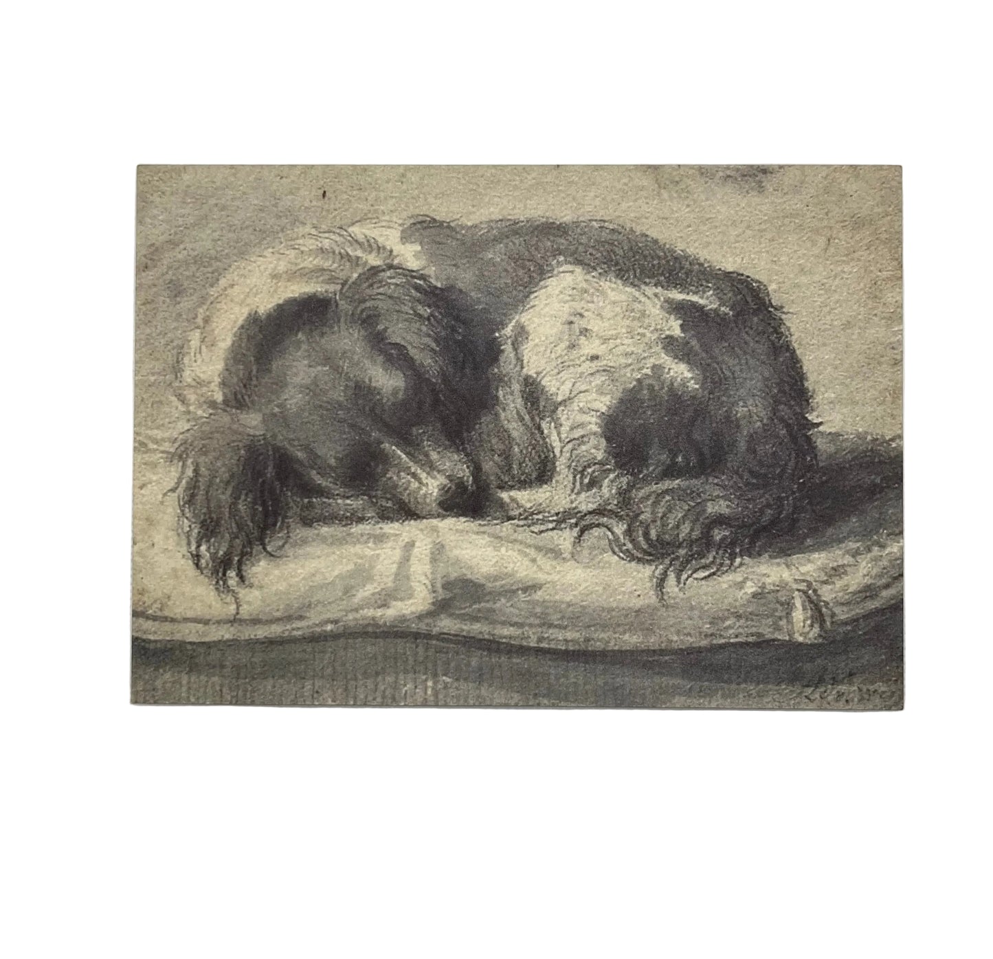 Spaniel Print Bruegel to Rembrandt