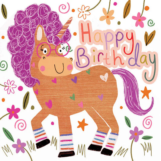 Unicorn Greeting Card