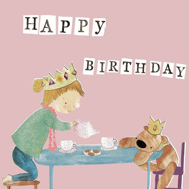 Tea Party Greeting Card