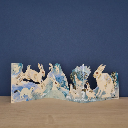Winter Wildlife Greeting Card