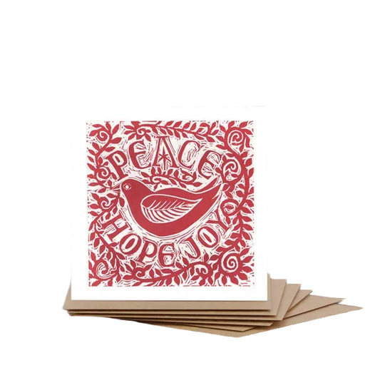 Peace Hope Joy Christmas Card Pack