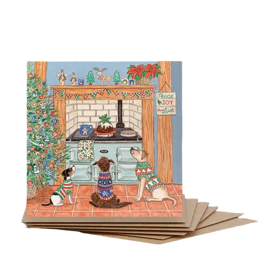 Christmas Pudding Christmas Card Pack