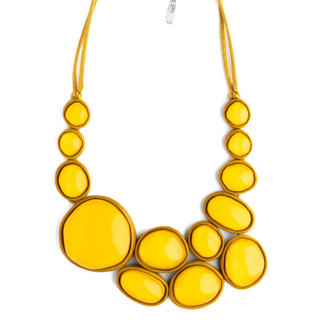 Persephone Necklace Yellow by Prue Leith