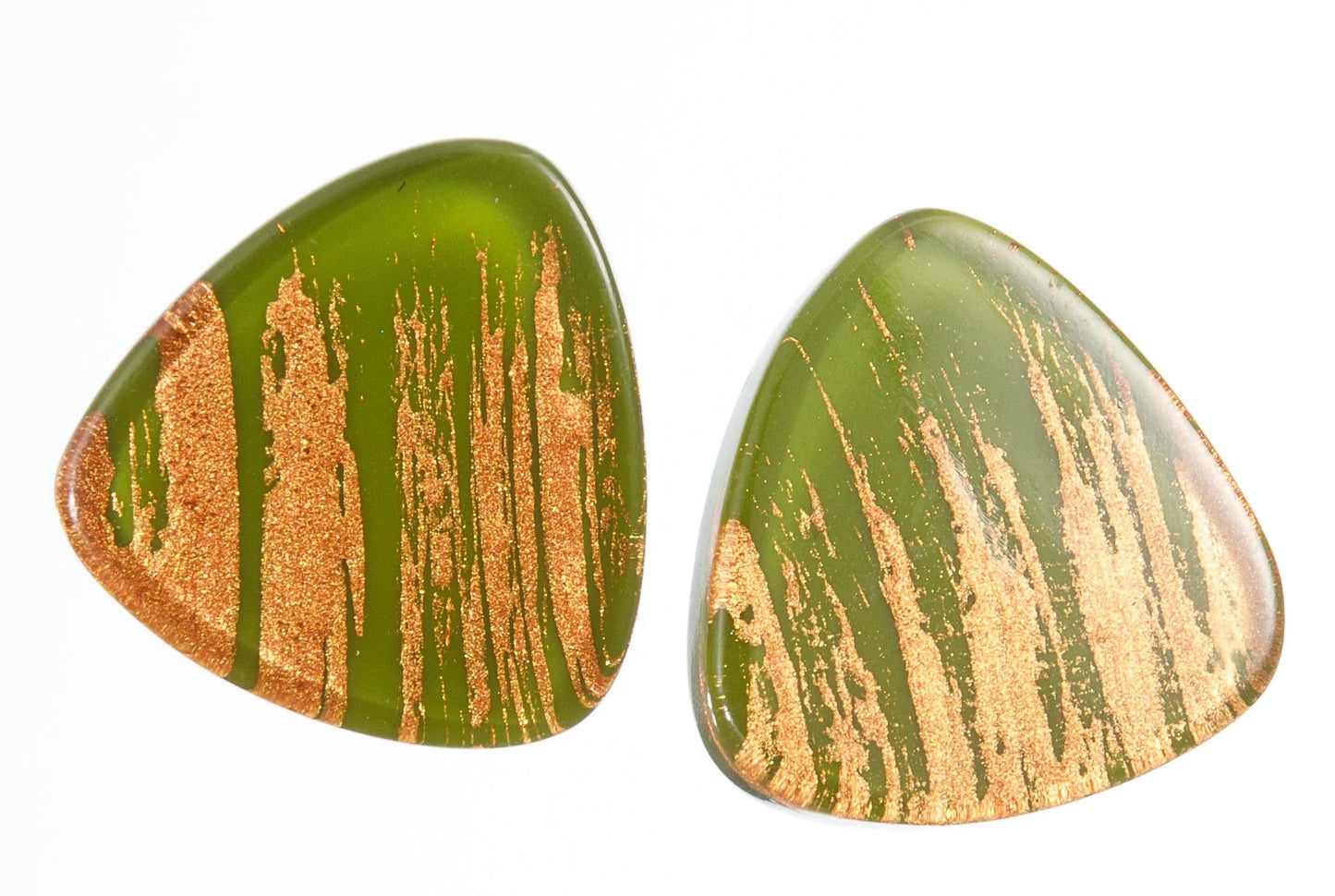 Horizon Green Earrings by Prue Leith