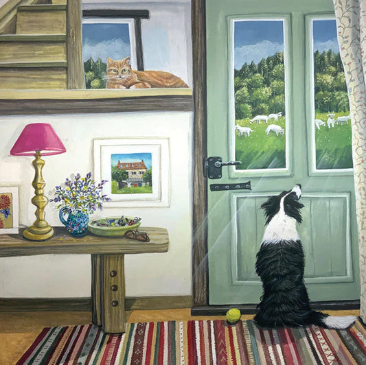 Always at the ready Greeting Card