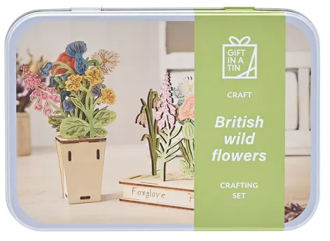 British Wildflowers Tin