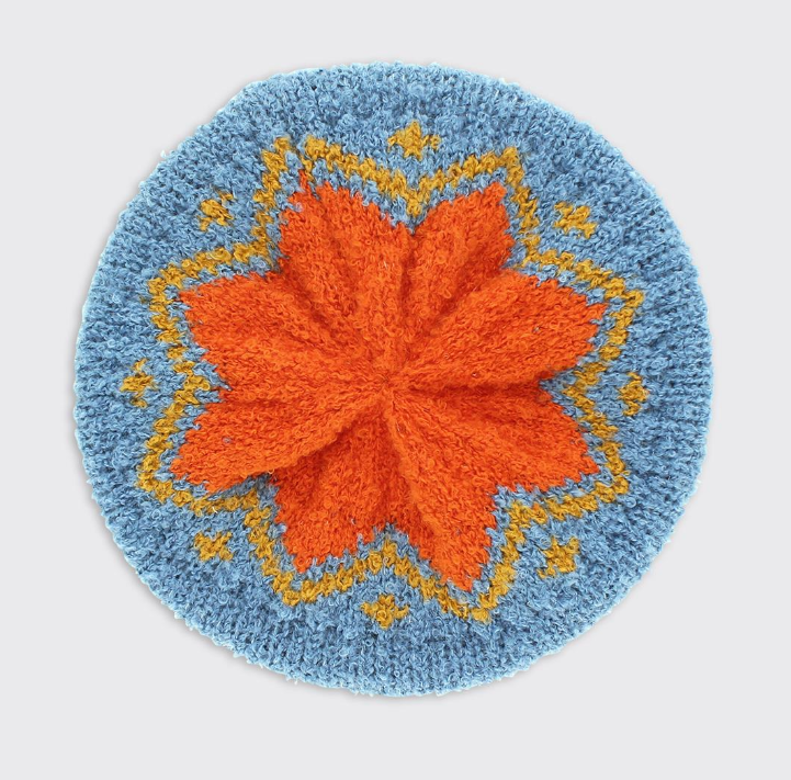 Trixie Beret Sky Blue