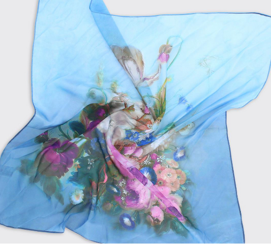 Beth Blue Scarf