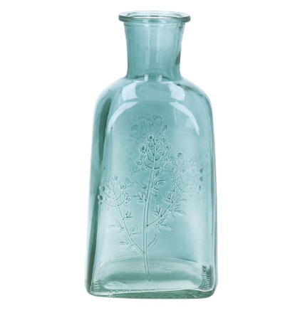 Blue Wild Flower Bottle