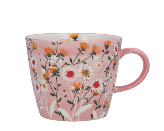 Pink Daisy Mug