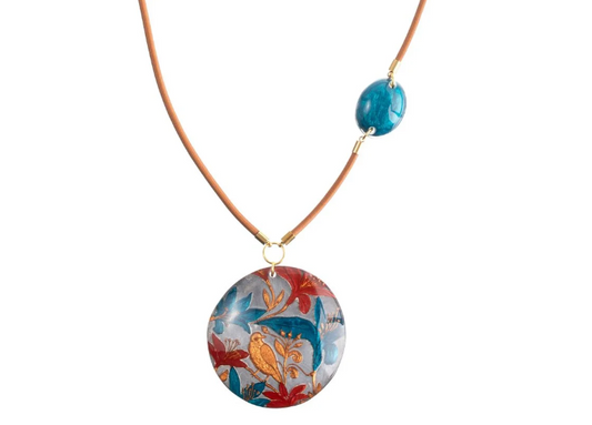 Helena Teal Necklace