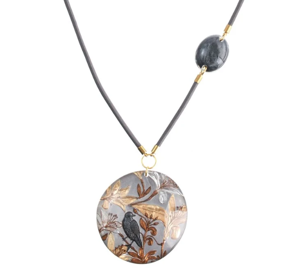 Helena Charcoal Necklace