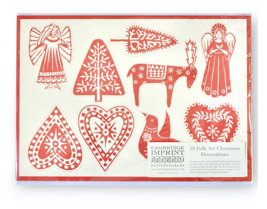 Folk Art Christmas Decorations