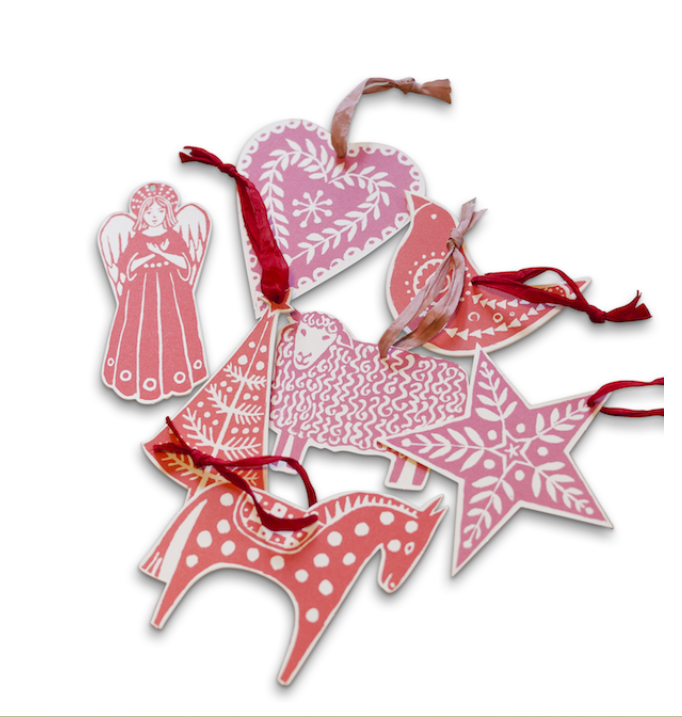 Folk Art Christmas Decorations