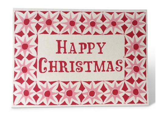 Alhambra Christmas Pink Card