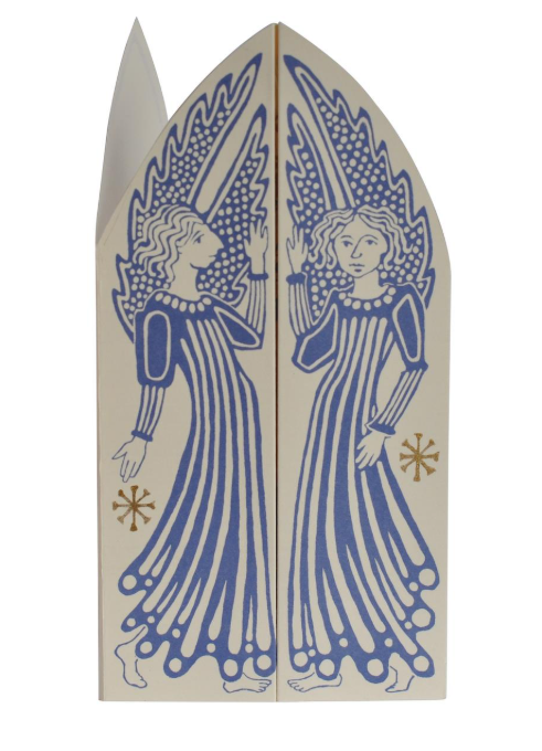 Choir of Angels Triptych Card