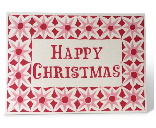 Alhambra Christmas Pink Card Pack