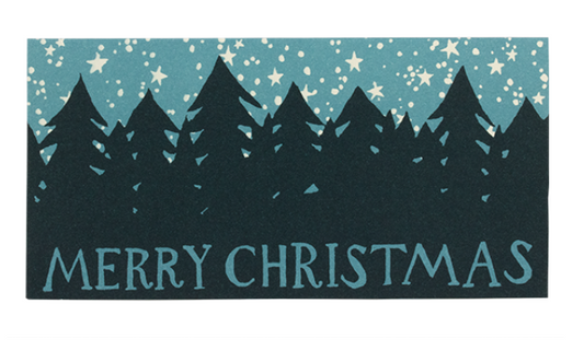Starry Starry Night Christmas Card