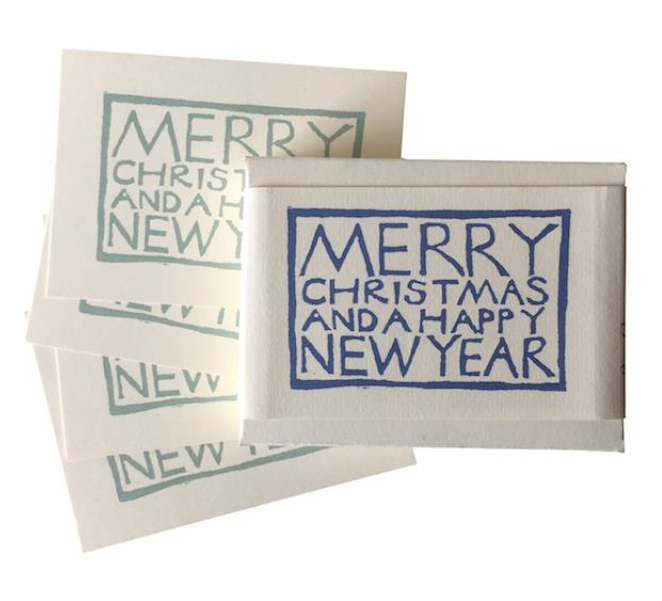 Christmas Gift Tags Blues