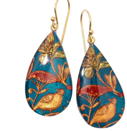 Helena Red Earrings