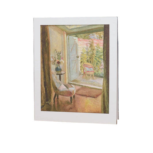 View Into Garden Greeting Card