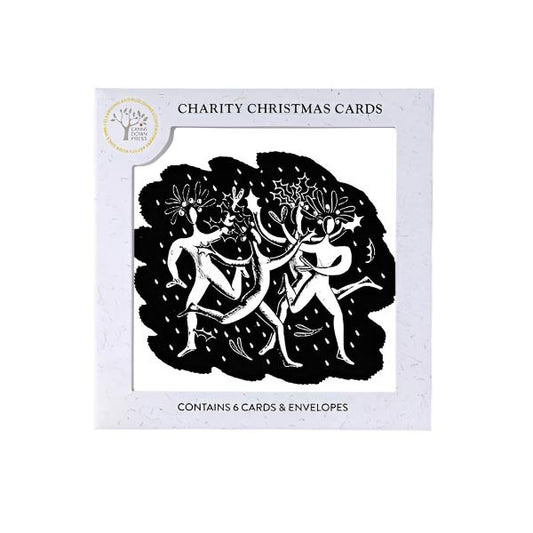 Calendar Design December Christmas Greeting Cards by Eric Ravilious