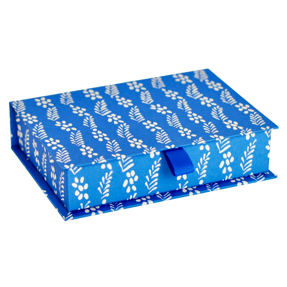 Blue Necktie Postcard Box