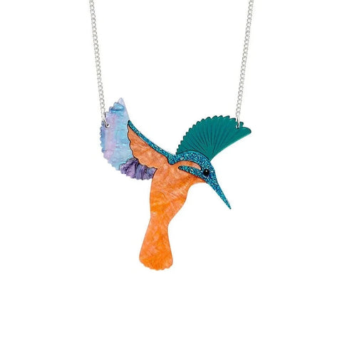 Diving Kingfisher Necklace by Tatty Devine