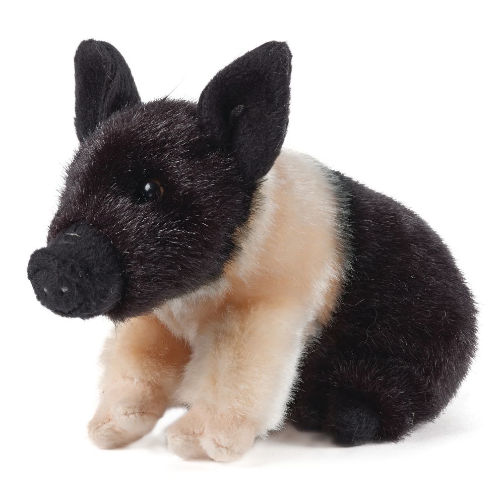 Black and Pink Piglet