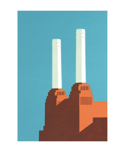 Battersea Blue Greeting Card