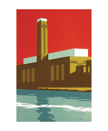 Tate Red Greeting Card