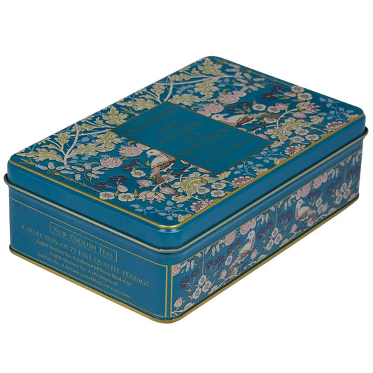 Tea Selection Tin Teal